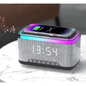 Smart Multifunction Alarm Clock with Bluetooth Speaker