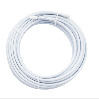 100m 3x1.5mm Flat Electrical Cable White