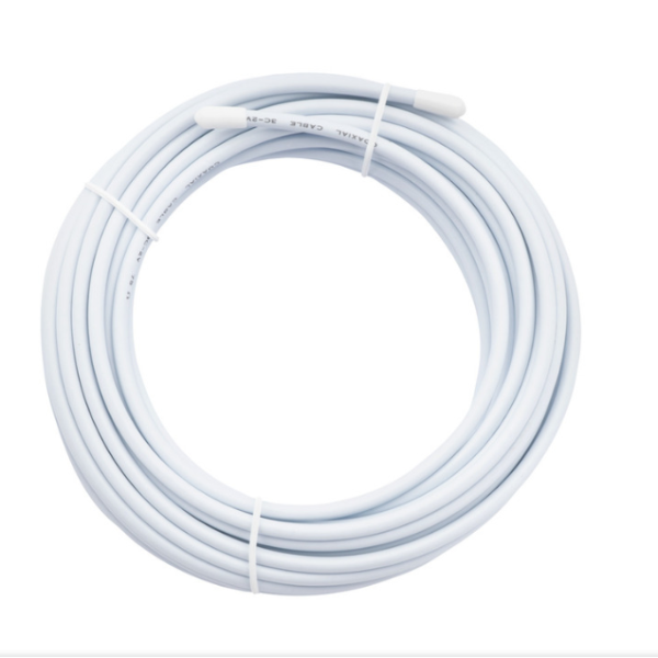 100m 3x2.5mm Flat Electrical Cable White