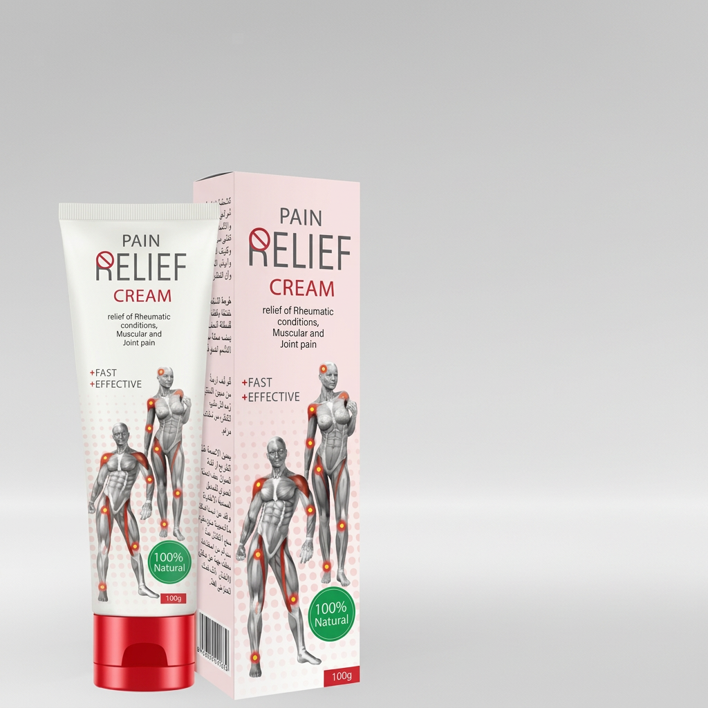Fast-Acting Pain Relief Massage Cream for Muscle and Joint Soreness