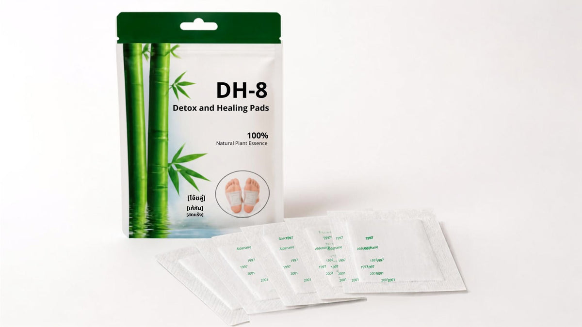Detox and Healing Foot Pads with Natural Herbs