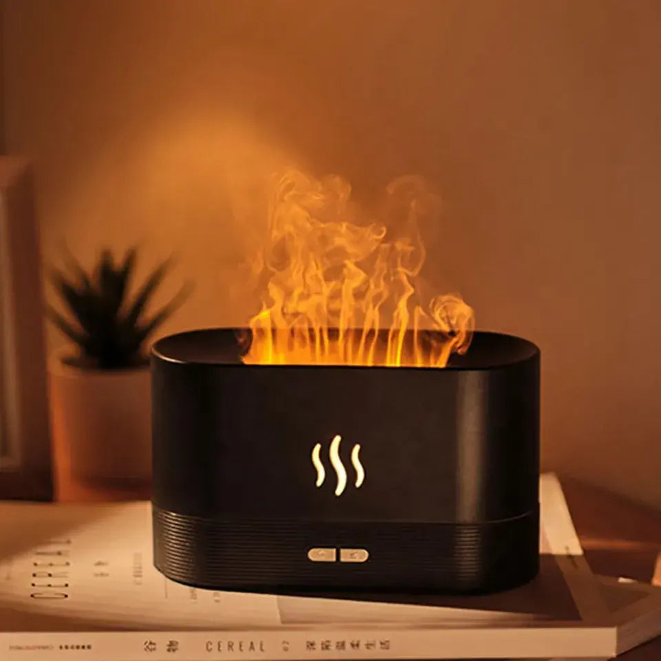 Ultrasonic Flame Air Diffuser and Humidifier