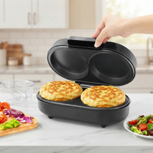 Electric Dual Omelette Maker Machine 850W