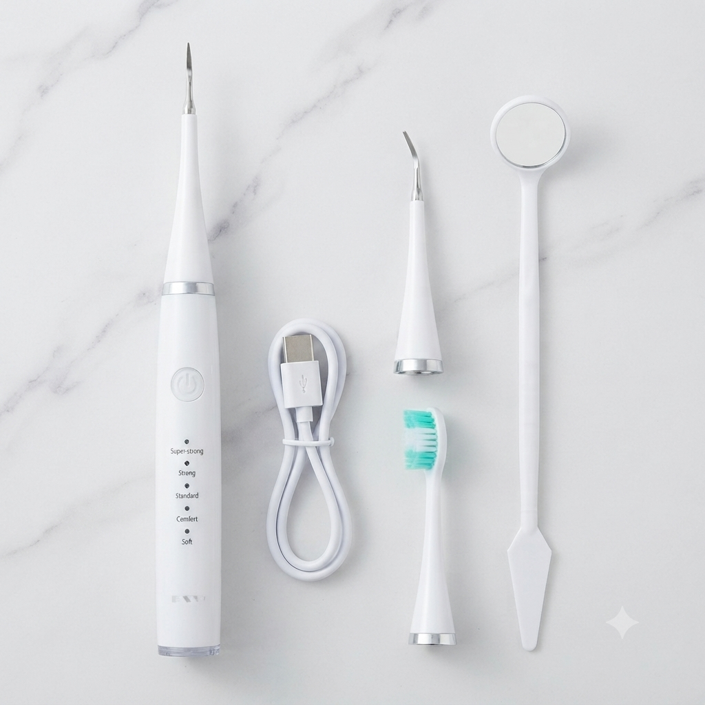 Electric Ultrasonic Dental Scaler and Teeth Whitening Kit
