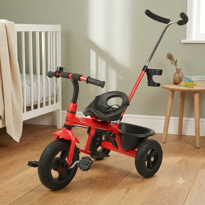 Kids 2 in 1 Baby Tricycle Ride-On Toy