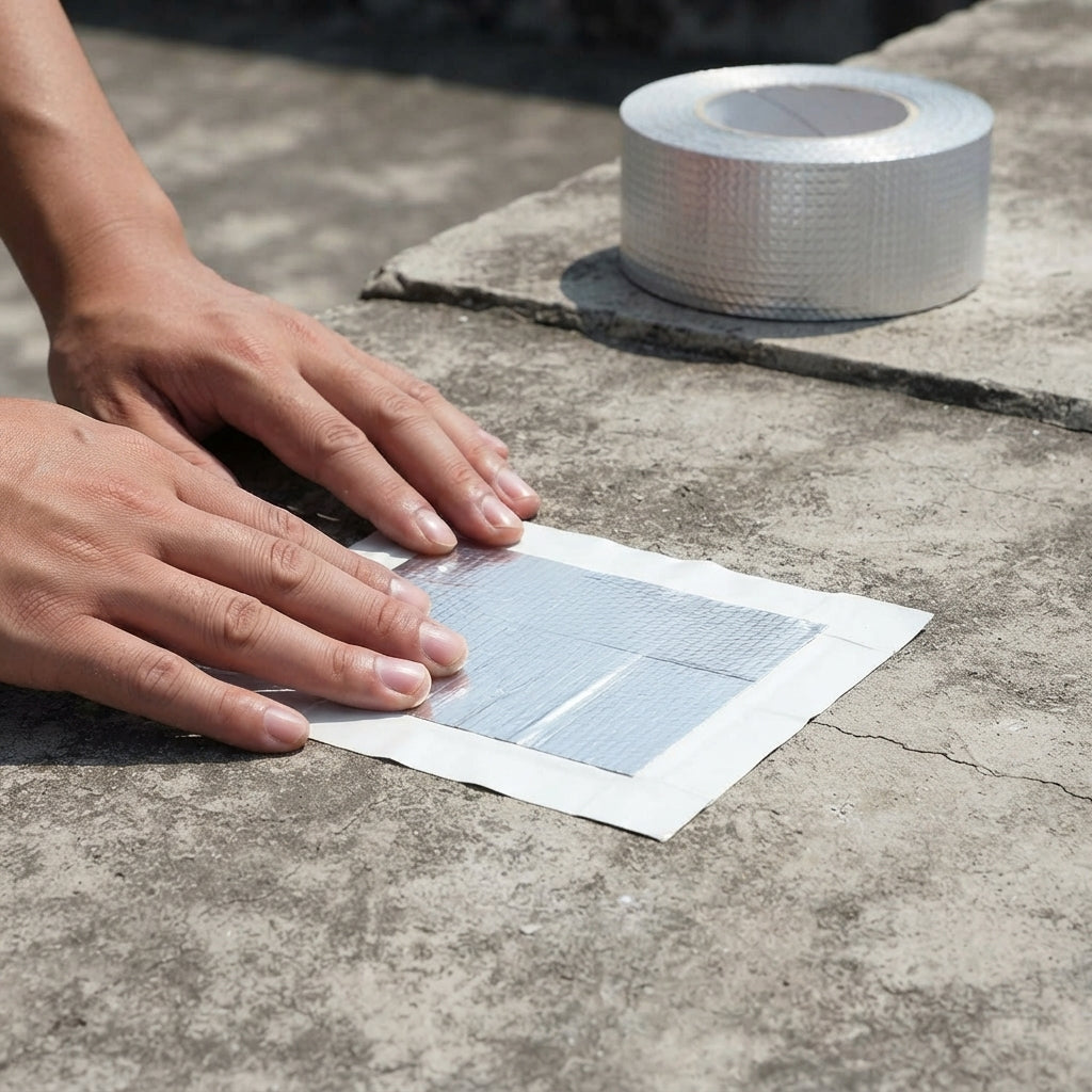 5cm x 2.5m Waterproof Aluminium Butyl Tape for DIY