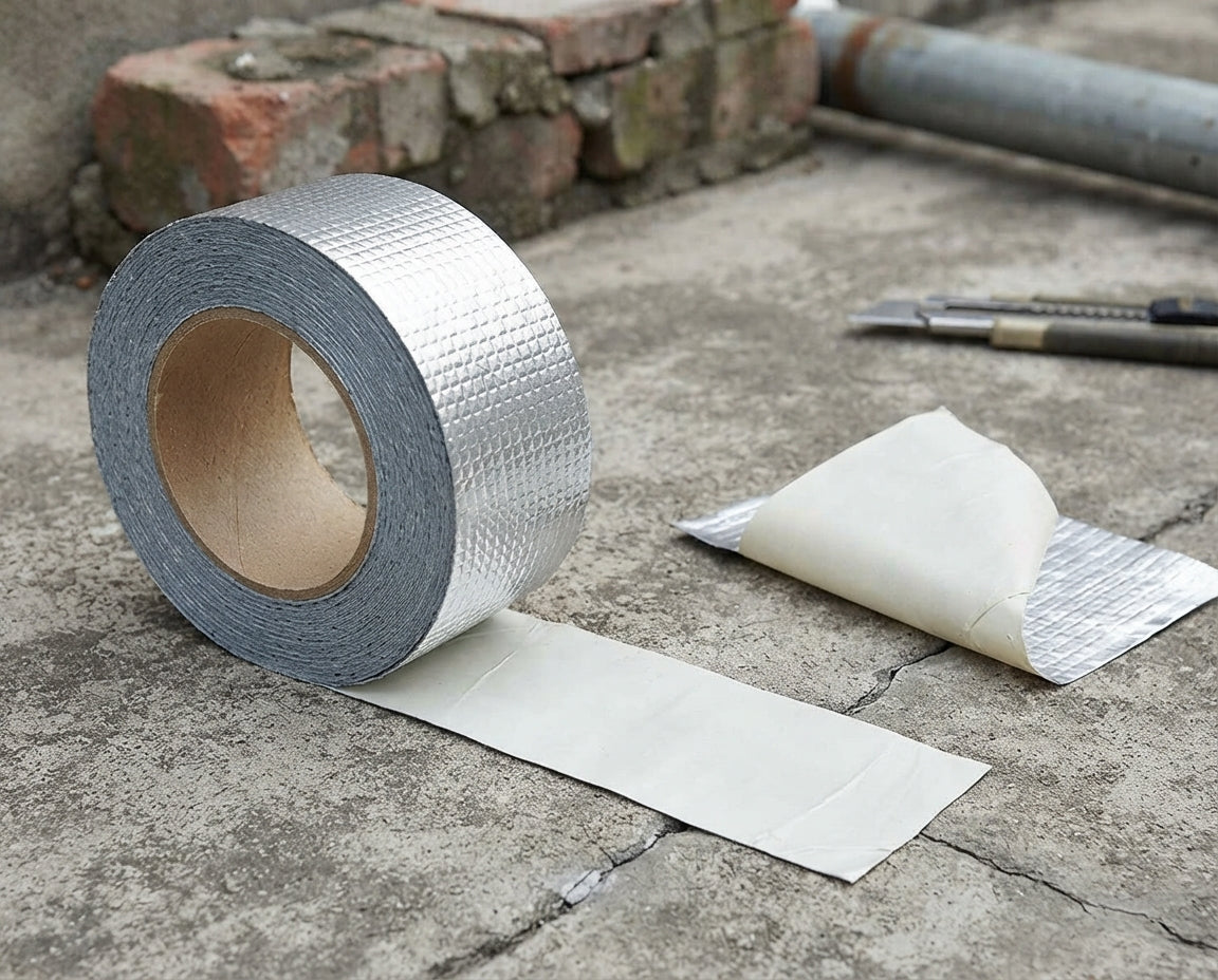 5cm x 2.5m Waterproof Aluminium Butyl Tape for DIY