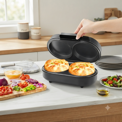 Electric Dual Omelette Maker Machine 850W