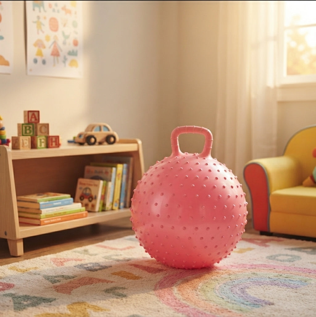 Kids Inflatable Sit and Bounce Hop Ball