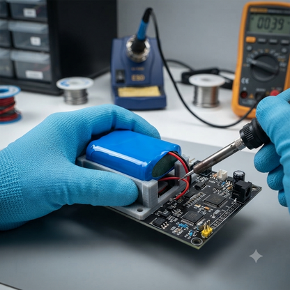 3-Piece 3.7V Lithium-Ion Battery Set