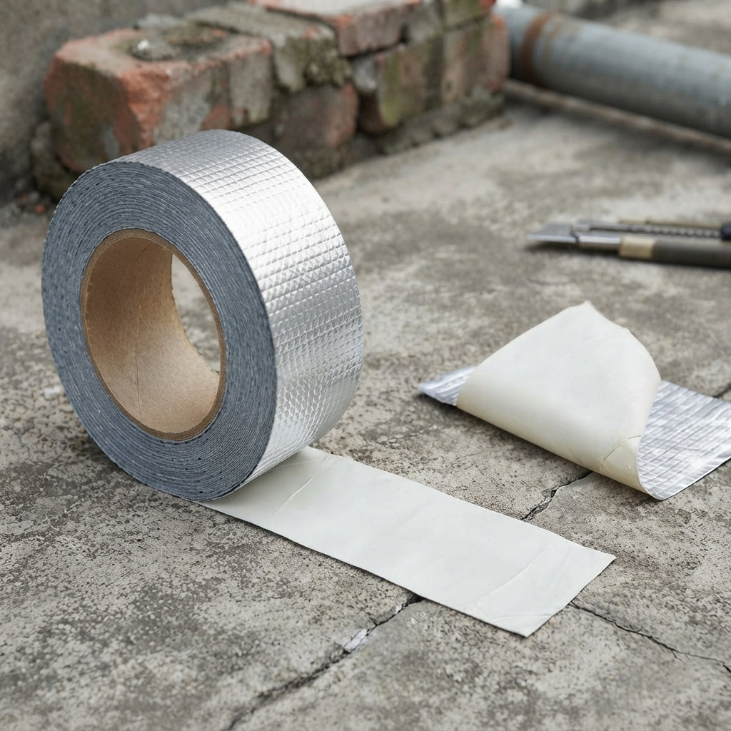 5cm x 2.5m Waterproof Aluminium Butyl Tape for DIY