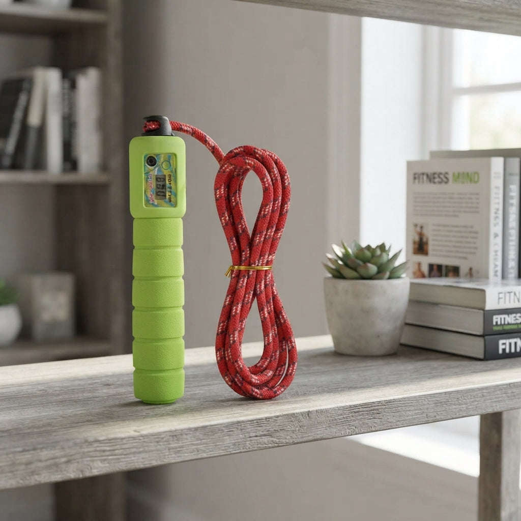 Digital Skipping Rope with Counter and Timer