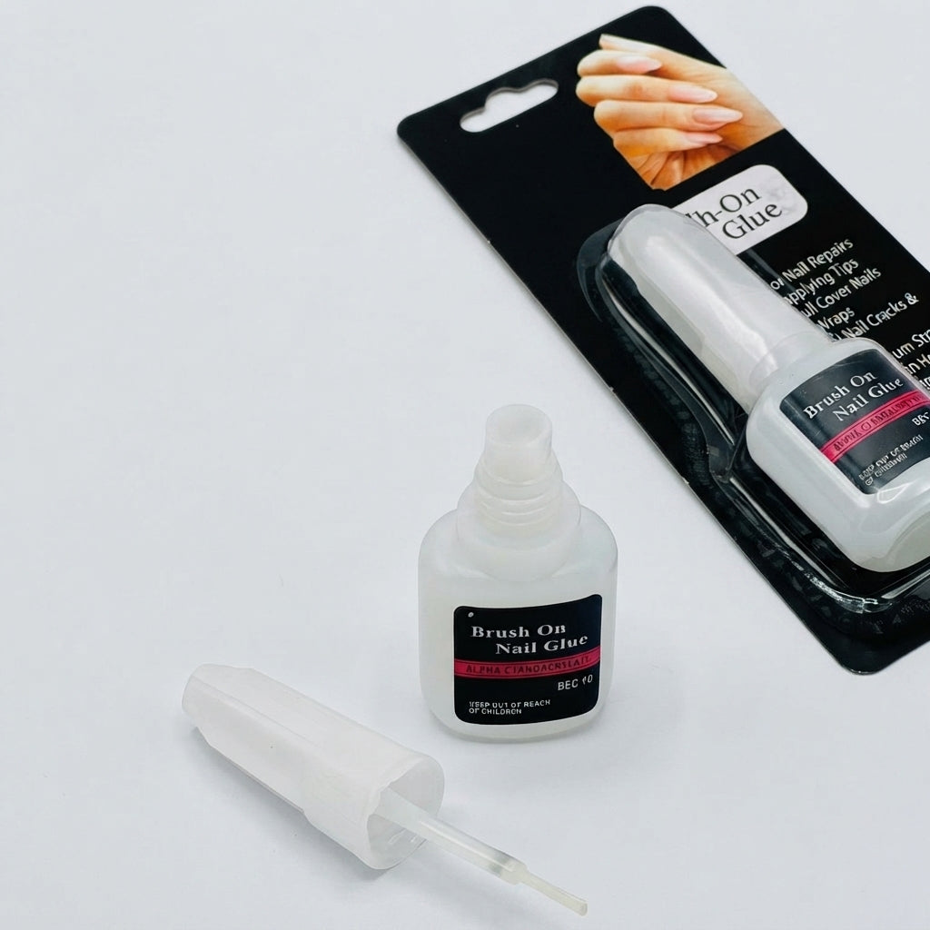 Quick-Drying Strong Hold Nail Glue with Precision Nozzle