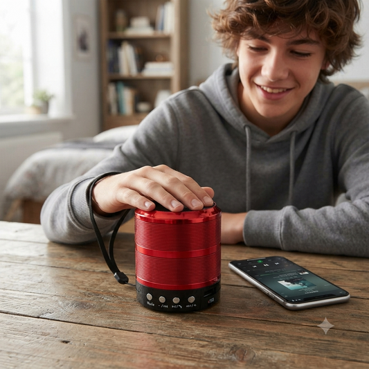 Portable Mini Bluetooth Subwoofer Bass Speaker