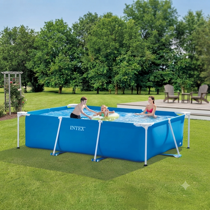 Rectangular Frame Above-Ground Pool 300x200x75cm