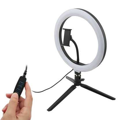 Selfie Ring Light with Tripod Stand and Phone Holder