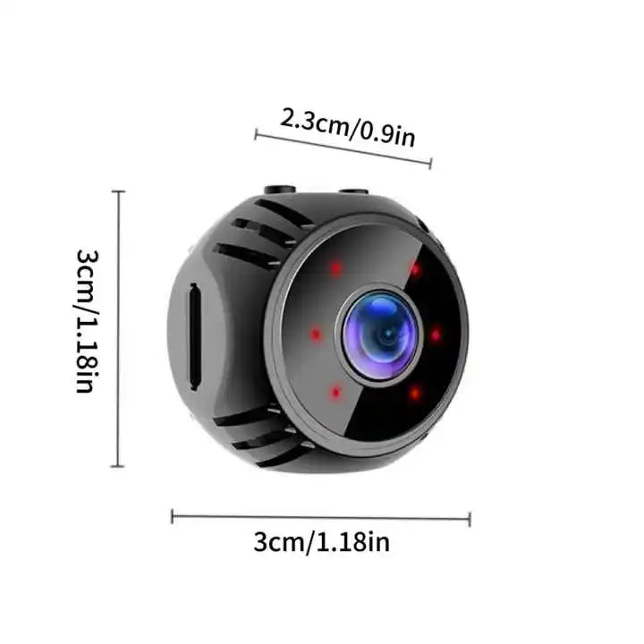 Mini Wireless WiFi Security Camera with Night Vision