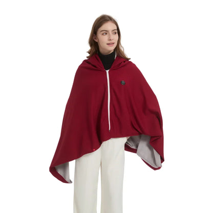 Unisex USB Heated Electric Hoodie Shawl