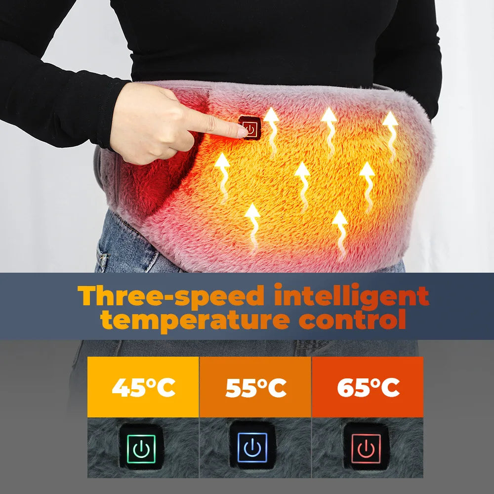 USB Electric Heating Belt with 3-Gear Temperature Control