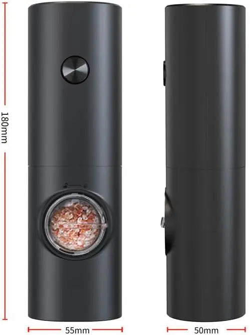 Electric Salt and Pepper Grinder Set 2 Pieces