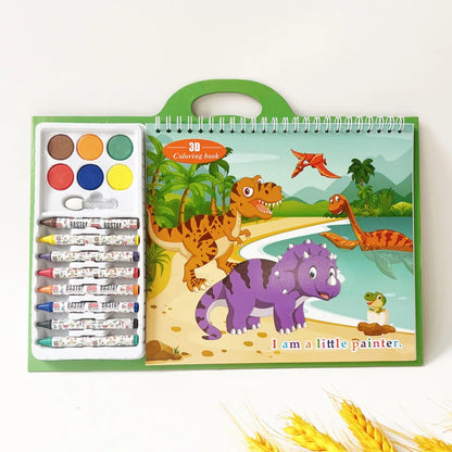Kids Magic Water Painting Preschool Sketchbook Toy