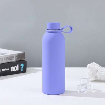 Matte Rubberized Insulated Sports Bottle 500ml