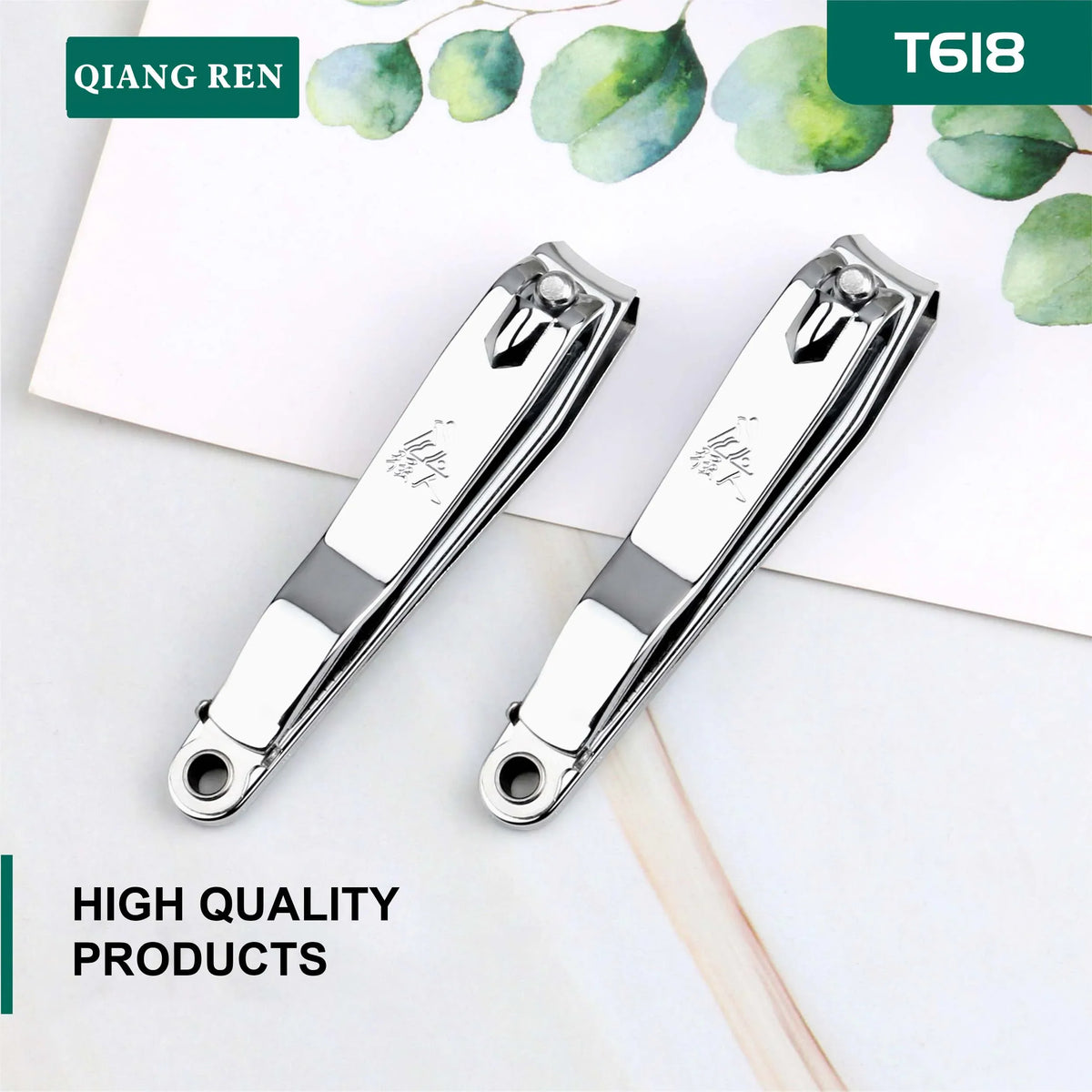Large Chrome Nail Clipper for Precision Nail Care