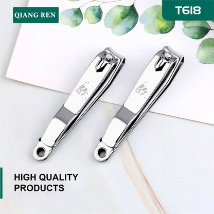 Large Chrome Nail Clipper for Precision Nail Care