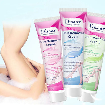 Fast-Acting Natural Hair Removal Cream for Body and Sensitive Areas
