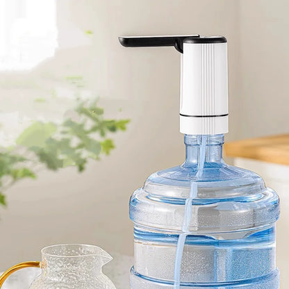 Portable USB Rechargeable Water Bottle Pump