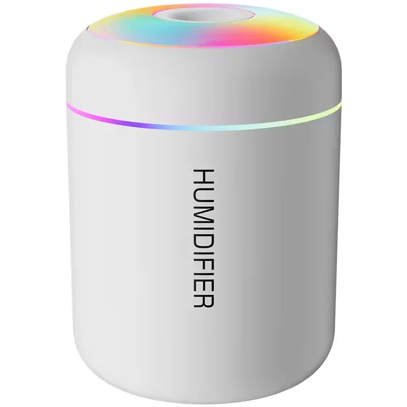 Mini USB Air Humidifier and Aroma Diffuser with Night Light