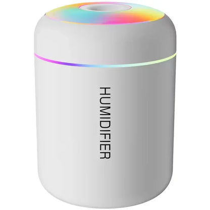 Mini USB Air Humidifier and Aroma Diffuser with Night Light