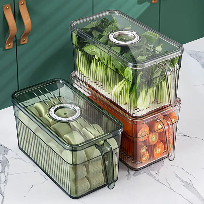 Clear Acrylic Refrigerator Storage Box