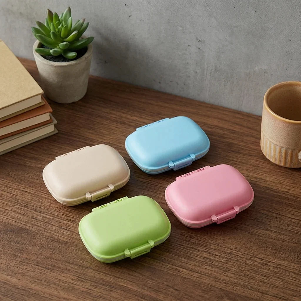 Weekly Pill Organizer Case with Compartments
