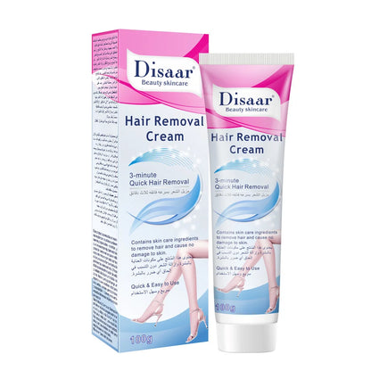 Fast-Acting Natural Hair Removal Cream for Body and Sensitive Areas