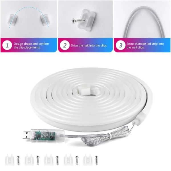 Smart RGB IC LED Neon Rope Light