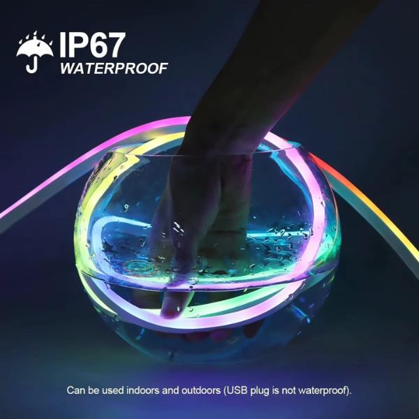 Smart RGB IC LED Neon Rope Light
