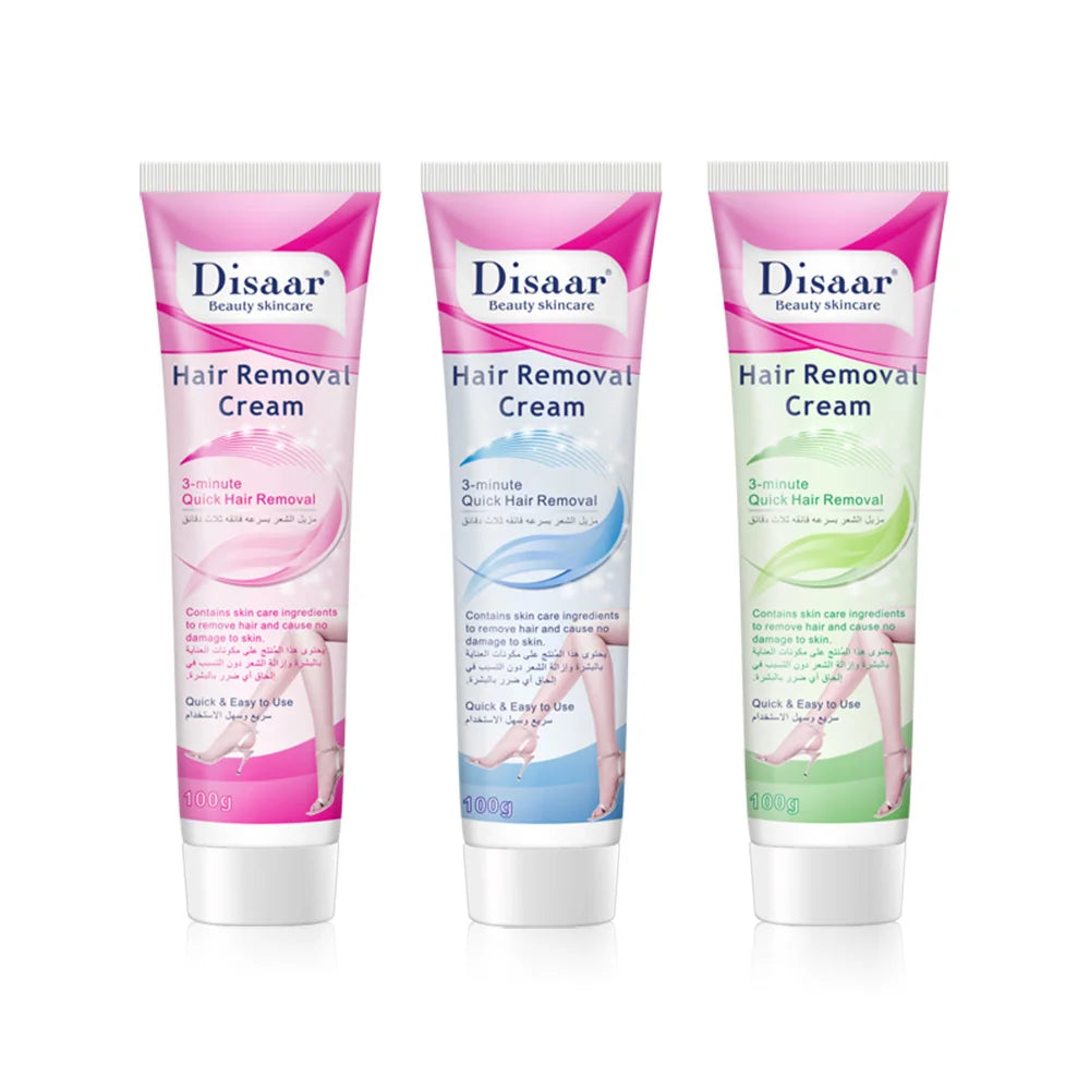 Fast-Acting Natural Hair Removal Cream for Body and Sensitive Areas