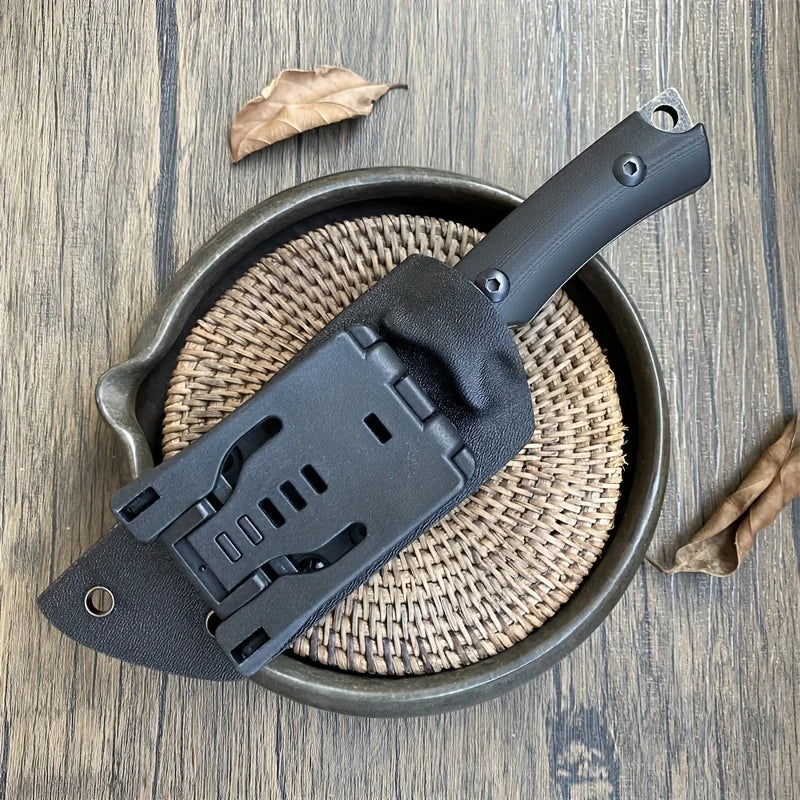 High-Hardness G10 Handle Survival Knife with K Sheath