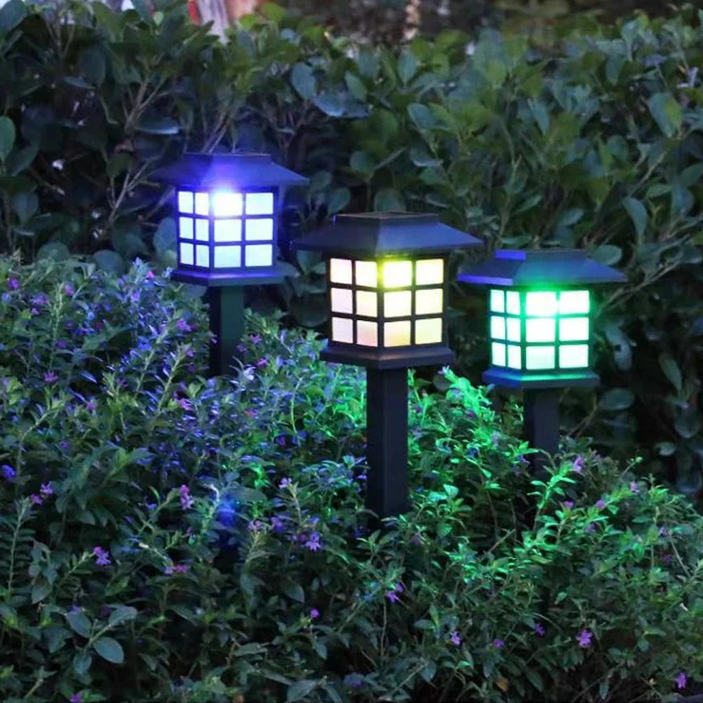 Pack of 2 LED Solar Garden Lights