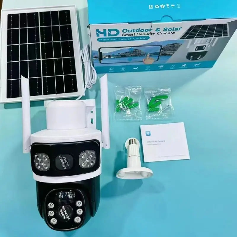 4G Solar Powered PTZ Security Camera