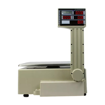 30kg Digital Label Printing Barcode Scale