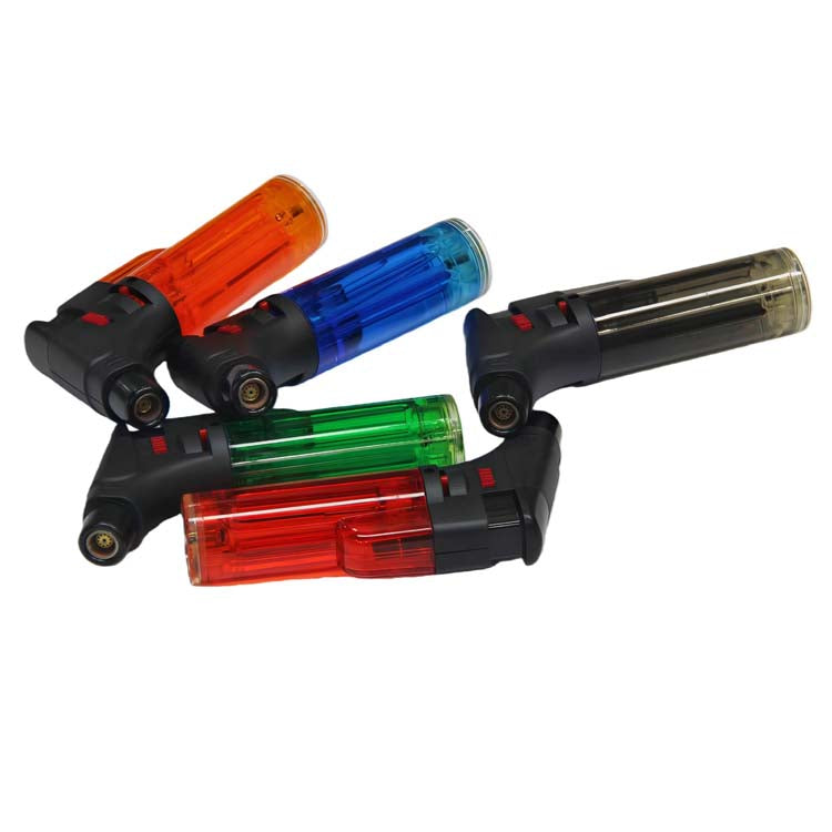Refillable Butane Jet Torch Lighter Set 12 Pieces