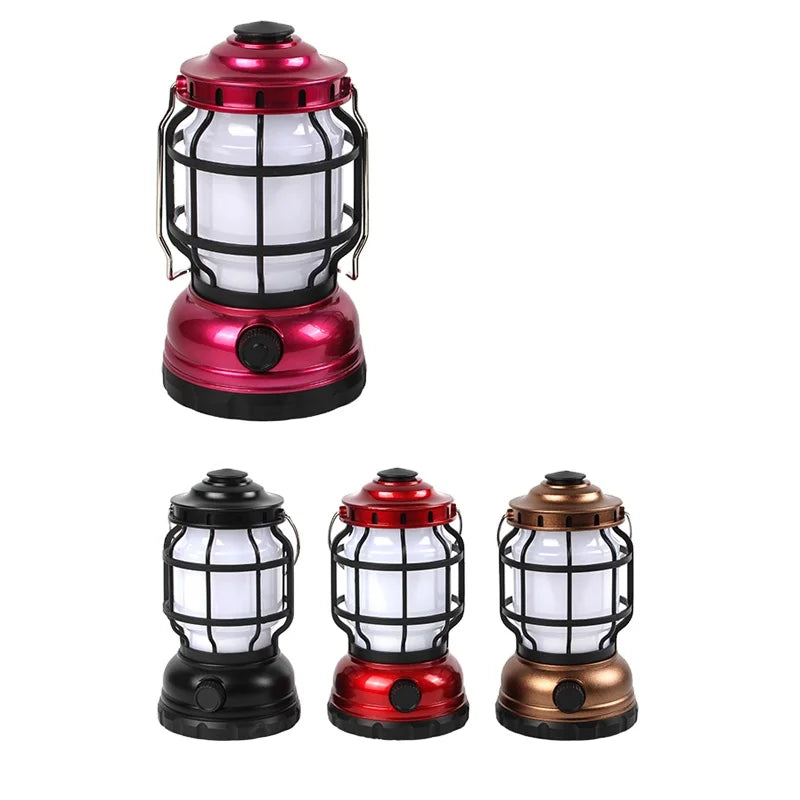 Portable Rechargeable Waterproof Outdoor Camping Lantern