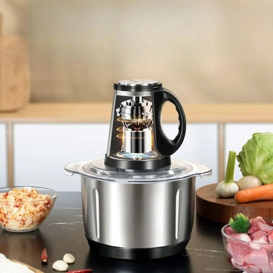 Electric Stainless Steel Food Processor 3L