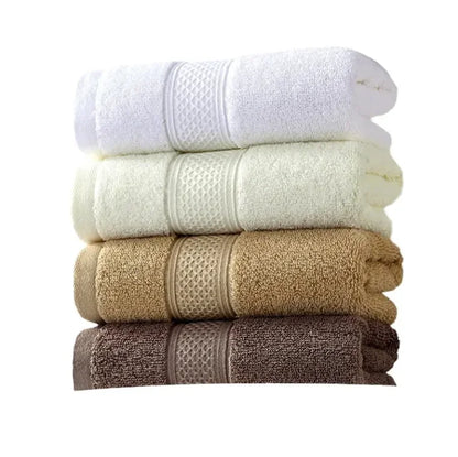 Thick Cotton Face and Hand Towel Set 5 Pieces