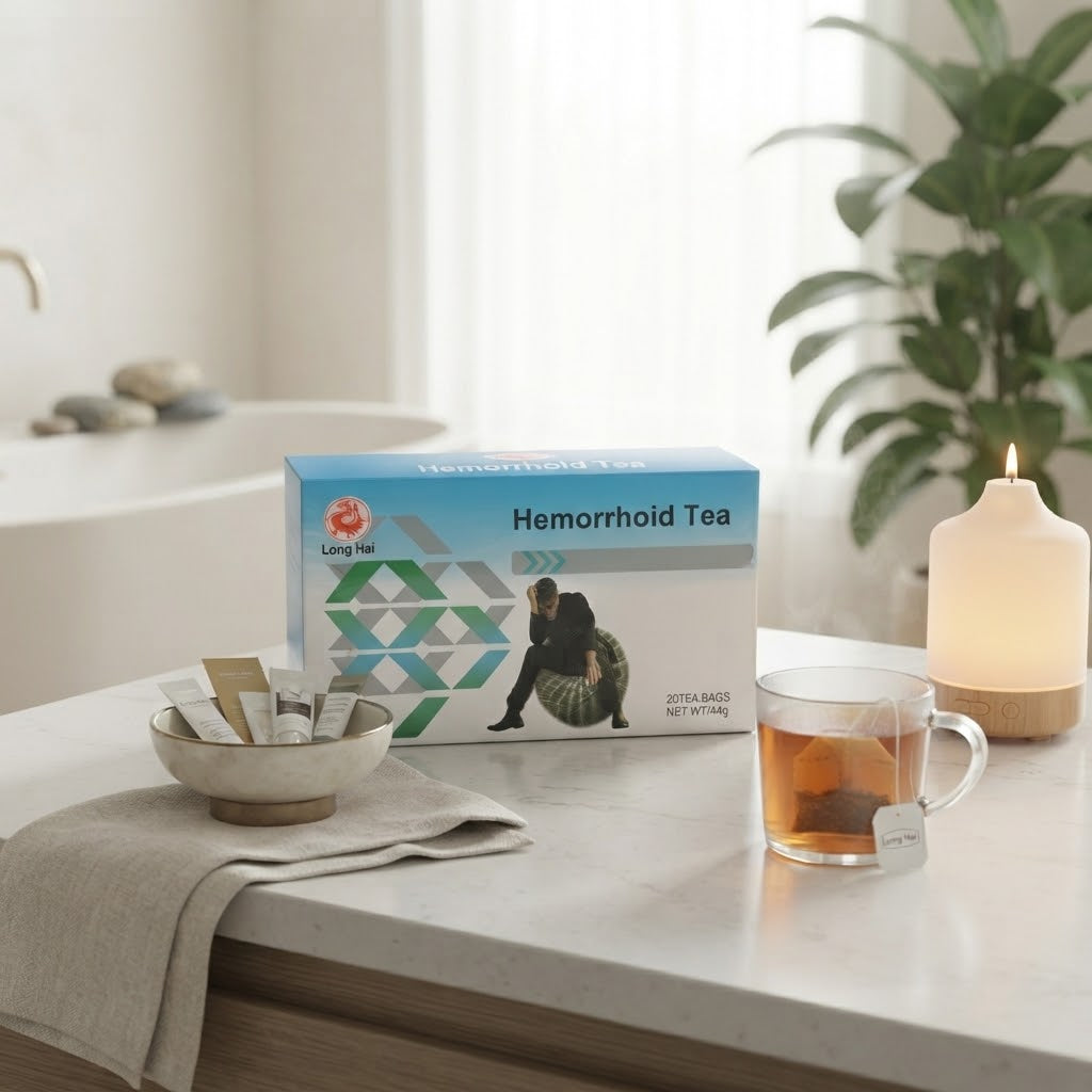 Herbal Hemorrhoid Relief Tea for Digestive and Vascular Comfort