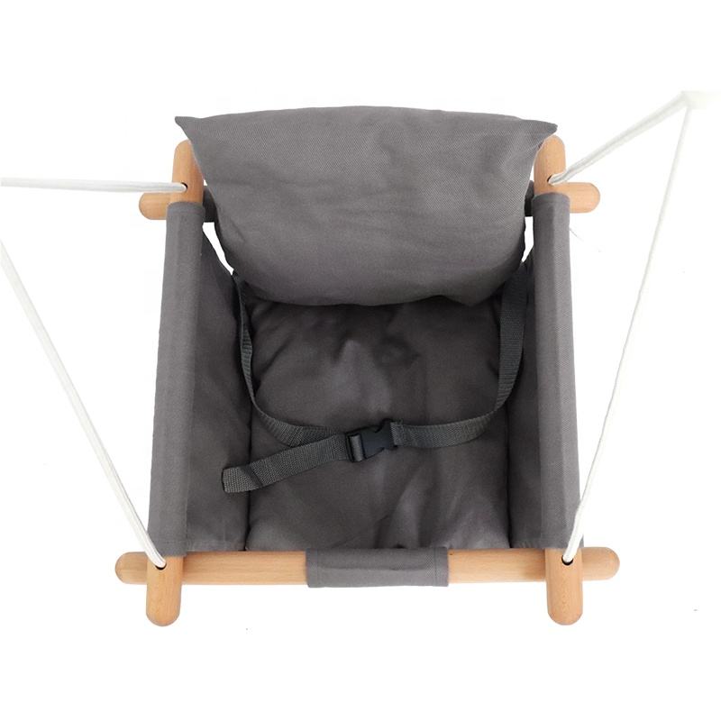 Indoor and Outdoor Wooden Toddler Swing