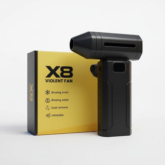High-Speed Handheld Turbo Air Blower for Home and Car