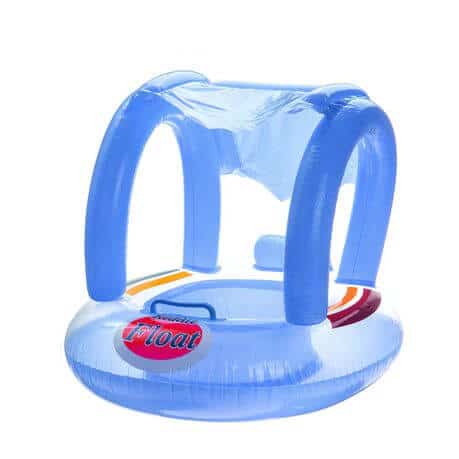 Inflatable Baby Boat Float with Sun Shade